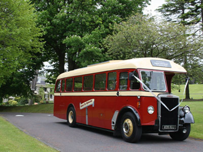 Bus hire for Wedding Parties