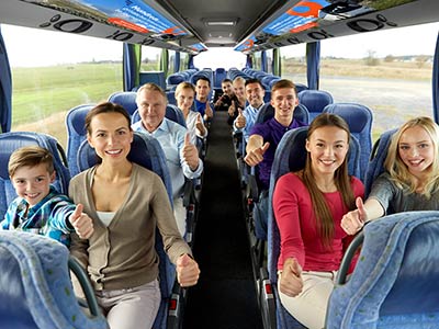 Bus hire for Leisure Groups